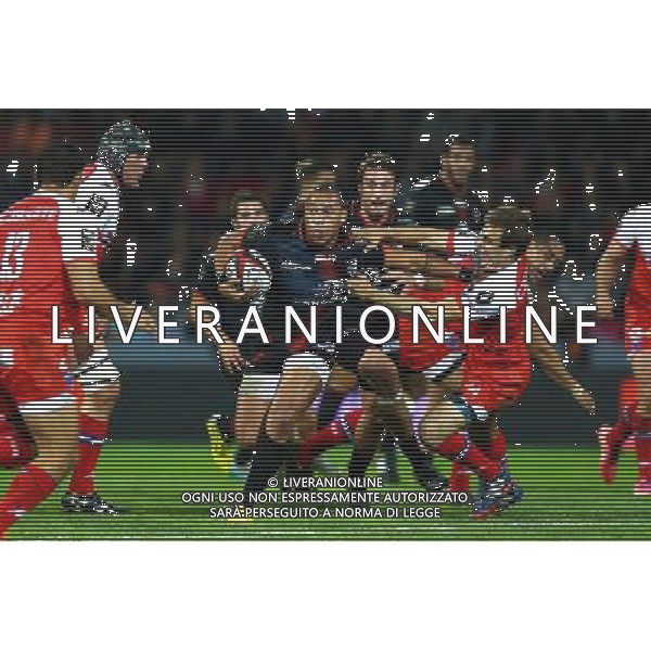 Gael Fickou - 07.11.2015 - Toulouse / Grenoble - 8eme journee de Top 14 Photo : Manu Blondeau / Icon Sport AG ALDO LIVERANI SAS ONLY ITALY