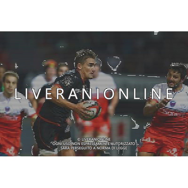 Essai Toby Flood - 07.11.2015 - Toulouse / Grenoble - 8eme journee de Top 14 Photo : Manu Blondeau / Icon Sport AG ALDO LIVERANI SAS ONLY ITALY