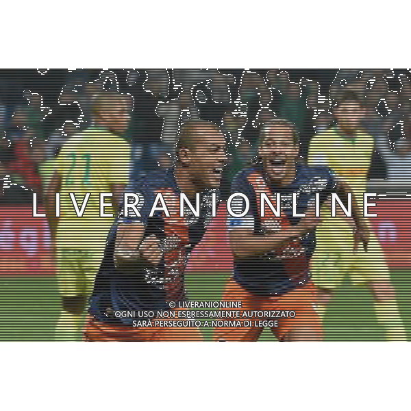 Joie Victorino Hilton - 07.11.2015 - Montpellier / Nantes - 13eme journee de Ligue 1 Photo : Alexandre Dimou / Icon Sport AG ALDO LIVERANI SAS ONLY ITALY