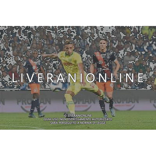 Yacine Bammou - 07.11.2015 - Montpellier / Nantes - 13eme journee de Ligue 1 Photo : Alexandre Dimou / Icon Sport AG ALDO LIVERANI SAS ONLY ITALY