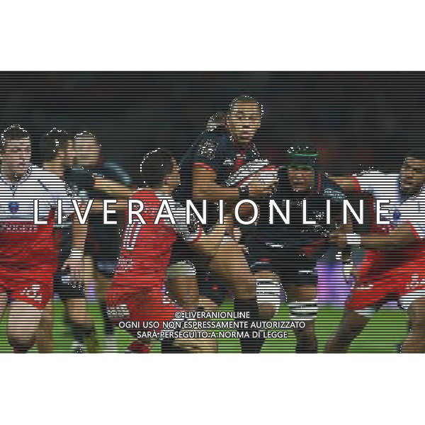 Gael Fickou - 07.11.2015 - Toulouse / Grenoble - 8eme journee de Top 14 Photo : Manu Blondeau / Icon Sport AG ALDO LIVERANI SAS ONLY ITALY