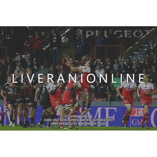 Lucas Dupont - 07.11.2015 - Toulouse / Grenoble - 8eme journee de Top 14 Photo : Manu Blondeau / Icon Sport AG ALDO LIVERANI SAS ONLY ITALY