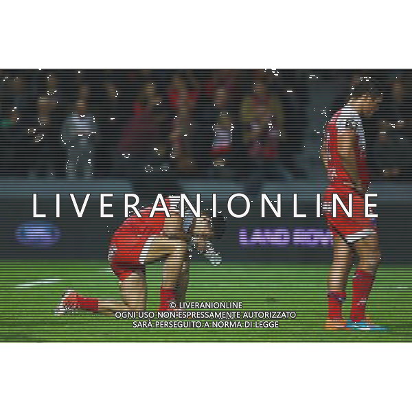 deception de Daniel Kilioni - 07.11.2015 - Toulouse / Grenoble - 8eme journee de Top 14 Photo : Manu Blondeau / Icon Sport AG ALDO LIVERANI SAS ONLY ITALY