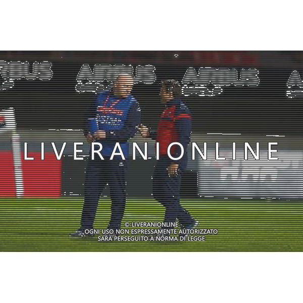 Fabrice Landreau / Bernard Jackman - 07.11.2015 - Toulouse / Grenoble - 8eme journee de Top 14 Photo : Manu Blondeau / Icon Sport AG ALDO LIVERANI SAS ONLY ITALY