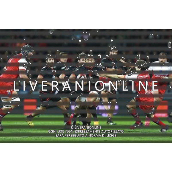 Gael Fickou - 07.11.2015 - Toulouse / Grenoble - 8eme journee de Top 14 Photo : Manu Blondeau / Icon Sport AG ALDO LIVERANI SAS ONLY ITALY