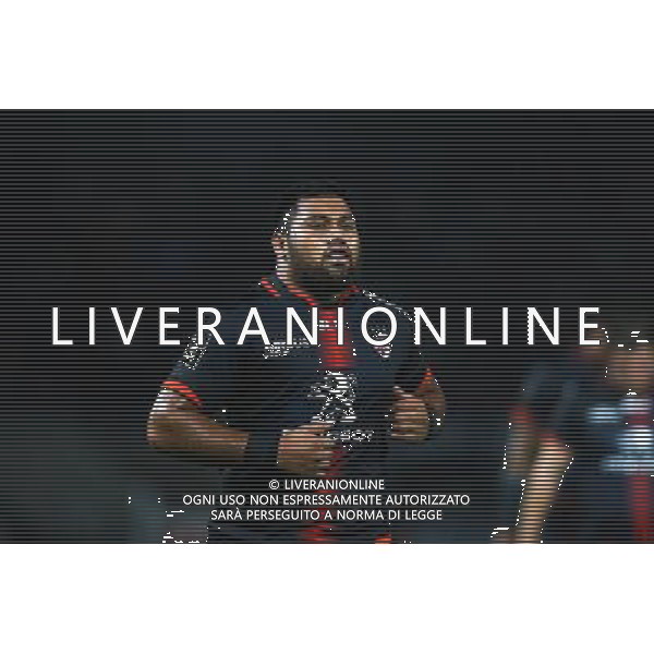 Christopher Tolofua - 07.11.2015 - Toulouse / Grenoble - 8eme journee de Top 14 Photo : Manu Blondeau / Icon Sport AG ALDO LIVERANI SAS ONLY ITALY