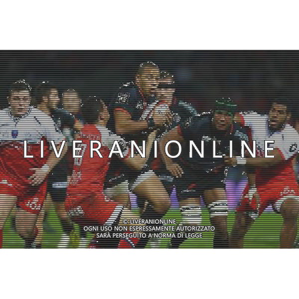 Gael Fickou - 07.11.2015 - Toulouse / Grenoble - 8eme journee de Top 14 Photo : Manu Blondeau / Icon Sport AG ALDO LIVERANI SAS ONLY ITALY