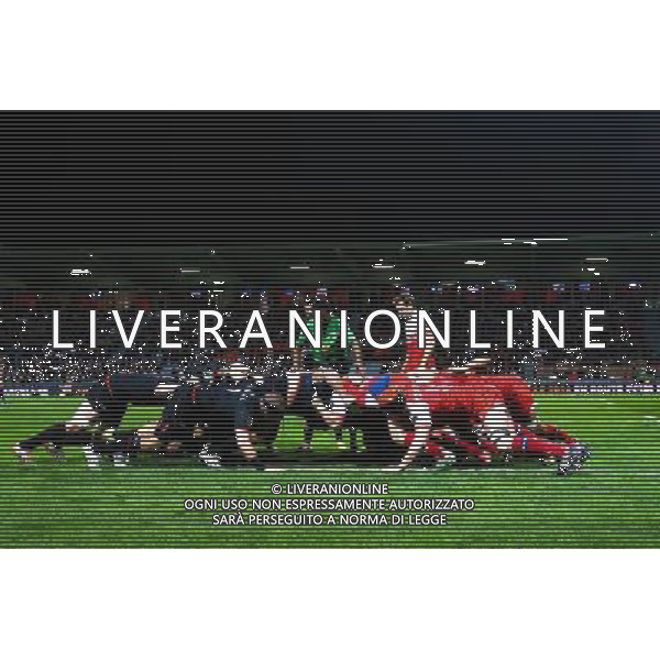 Illustration Melee - 07.11.2015 - Toulouse / Grenoble - 8eme journee de Top 14 Photo : Manu Blondeau / Icon Sport AG ALDO LIVERANI SAS ONLY ITALY