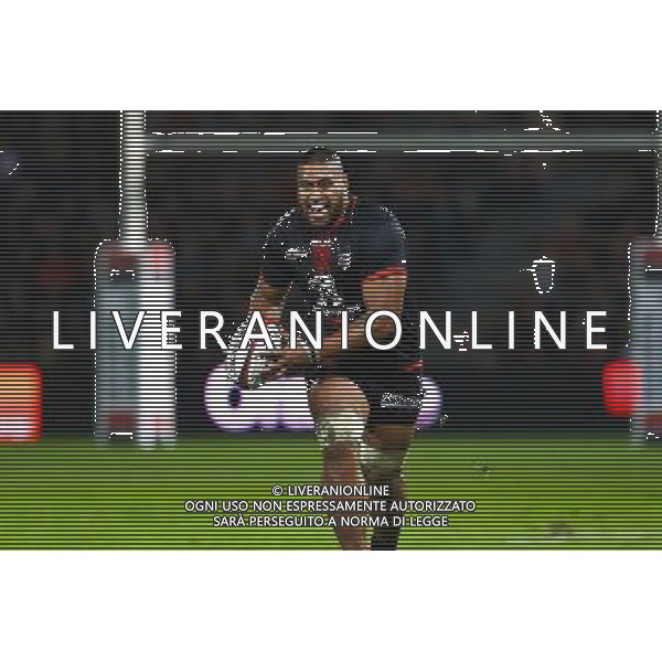 Edwin Maka - 07.11.2015 - Toulouse / Grenoble - 8eme journee de Top 14 Photo : Manu Blondeau / Icon Sport AG ALDO LIVERANI SAS ONLY ITALY