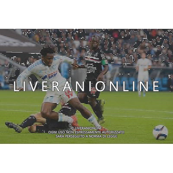 Michy BATSHUAYI - 08.11.2015 - Marseille / Nice - 13eme journee de Ligue 1 Photo : Gaston Petrelli / Icon Sport AG ALDO LIVERANI SAS ONLY ITALY