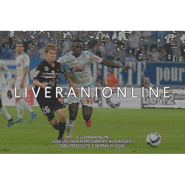 Vincent KOZIELLO / Benjamin MENDY - 08.11.2015 - Marseille / Nice - 13eme journee de Ligue 1 Photo : Gaston Petrelli / Icon Sport AG ALDO LIVERANI SAS ONLY ITALY