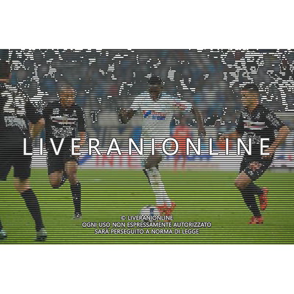Benjamin MENDY - 08.11.2015 - Marseille / Nice - 13eme journee de Ligue 1 Photo : Gaston Petrelli / Icon Sport AG ALDO LIVERANI SAS ONLY ITALY