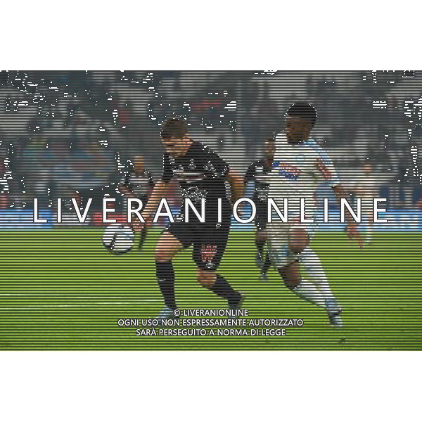 Jeremy PIED / Georges Kevin NKOUDOU - 08.11.2015 - Marseille / Nice - 13eme journee de Ligue 1 Photo : Gaston Petrelli / Icon Sport AG ALDO LIVERANI SAS ONLY ITALY