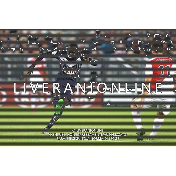 Cedric Yambere - 08.11.2015 - Bordeaux / Monaco - 13eme journee de Ligue 1 Photo : Manu Blondeau / Icon Sport AG ALDO LIVERANI SAS ONLY ITALY