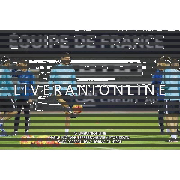 Andre Pierre Gignac - 09.11.2015 - Equipe de France - entrainement -Clairefontaine Photo : Andre Ferreira / Icon Sport /AGENZIA ALDO LIVERANI SAS - - ITALY ONLY - EDITORIAL USE ONLY -