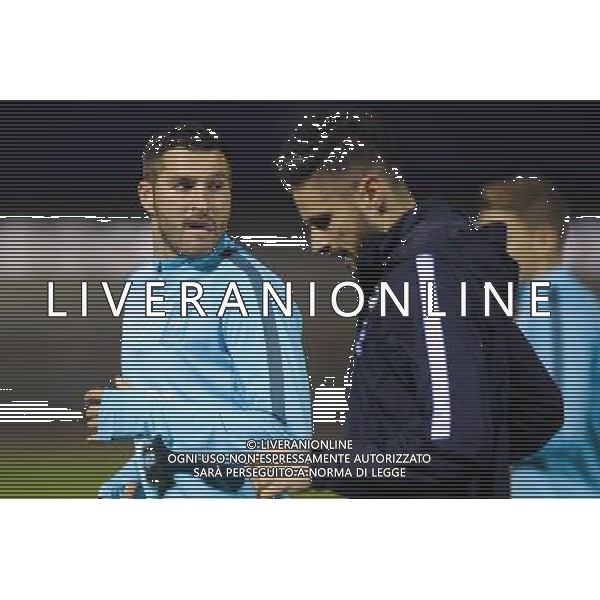 Andre Pierre Gignac / Olivier Giroud - 09.11.2015 - Equipe de France - entrainement -Clairefontaine Photo : Andre Ferreira / Icon Sport /AGENZIA ALDO LIVERANI SAS - - ITALY ONLY - EDITORIAL USE ONLY -