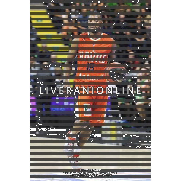 Malela MUTUALE - 07.11.2015 - Lyon Villeurbanne / Le Havre - 7eme journee de Pro A Photo : Jean Paul Thomas / Icon Sport /AGENZIA ALDO LIVERANI SAS - - ITALY ONLY - EDITORIAL USE ONLY -