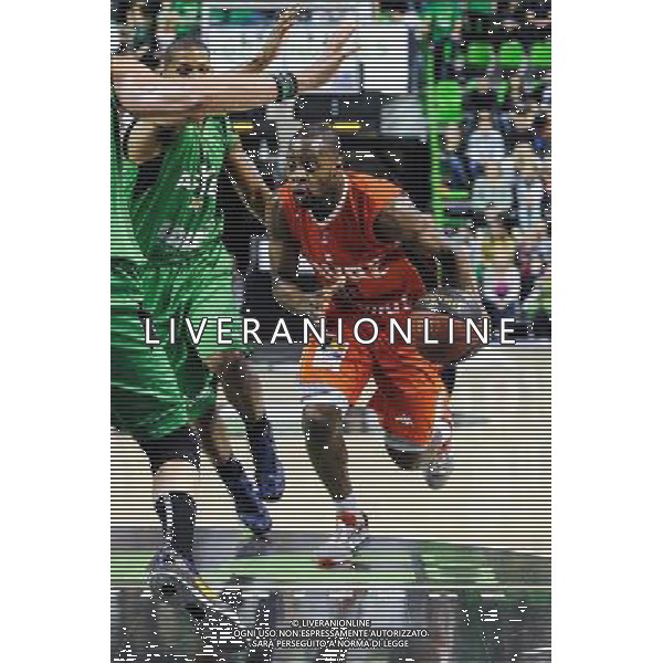 Malela MUTUALE - 07.11.2015 - Lyon Villeurbanne / Le Havre - 7eme journee de Pro A Photo : Jean Paul Thomas / Icon Sport /AGENZIA ALDO LIVERANI SAS - - ITALY ONLY - EDITORIAL USE ONLY -