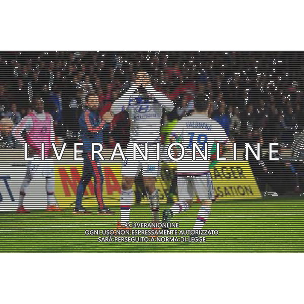 Joie Alexandre LACAZETTE - 08.11.2015 - Lyon / Saint Etienne - 13eme journee de Ligue 1 Photo : Jean Paul Thomas / Icon Sport /AGENZIA ALDO LIVERANI SAS - - ITALY ONLY - EDITORIAL USE ONLY -