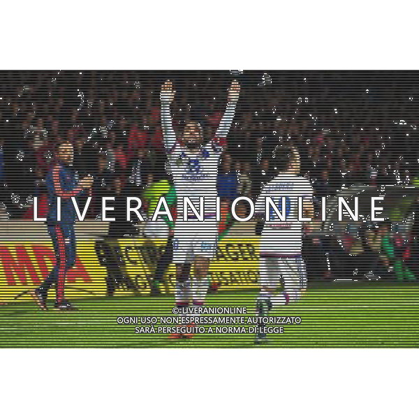 Joie Alexandre LACAZETTE - 08.11.2015 - Lyon / Saint Etienne - 13eme journee de Ligue 1 Photo : Jean Paul Thomas / Icon Sport /AGENZIA ALDO LIVERANI SAS - - ITALY ONLY - EDITORIAL USE ONLY -