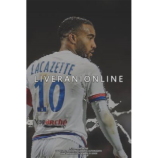 Alexandre LACAZETTE - 08.11.2015 - Lyon / Saint Etienne - 13eme journee de Ligue 1 Photo : Jean Paul Thomas / Icon Sport /AGENZIA ALDO LIVERANI SAS - - ITALY ONLY - EDITORIAL USE ONLY -