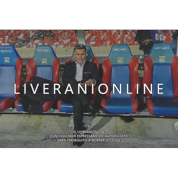 Christophe GALTIER - 08.11.2015 - Lyon / Saint Etienne - 13eme journee de Ligue 1 Photo : Jean Paul Thomas / Icon Sport /AGENZIA ALDO LIVERANI SAS - - ITALY ONLY - EDITORIAL USE ONLY -