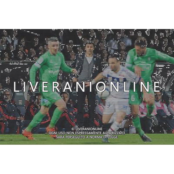 Hubert FOURNIER - 08.11.2015 - Lyon / Saint Etienne - 13eme journee de Ligue 1 Photo : Jean Paul Thomas / Icon Sport /AGENZIA ALDO LIVERANI SAS - - ITALY ONLY - EDITORIAL USE ONLY -