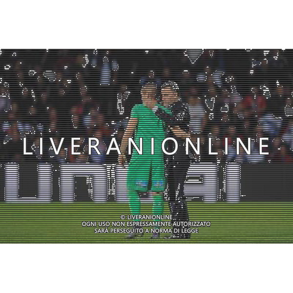 Romain HAMOUMA / Christophe GALTIER - 08.11.2015 - Lyon / Saint Etienne - 13eme journee de Ligue 1 Photo : Jean Paul Thomas / Icon Sport /AGENZIA ALDO LIVERANI SAS - - ITALY ONLY - EDITORIAL USE ONLY -