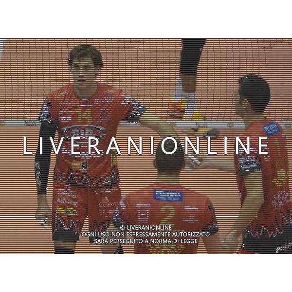 Regular Season SuperLega Volley 4 Giornata Forli\' - 11.11.2015 CMC Romagna-Sir Safety Conad Perugia Nella Foto:Atanasijevic Aleksandar /Ph.Vitez-Ag. Aldo Liverani