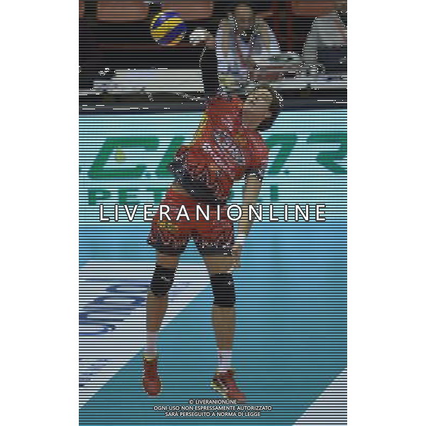 Regular Season SuperLega Volley 4 Giornata Forli\' - 11.11.2015 CMC Romagna-Sir Safety Conad Perugia Nella Foto:Atanasijevic Aleksandar /Ph.Vitez-Ag. Aldo Liverani