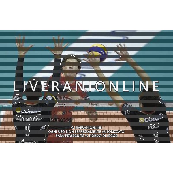 Regular Season SuperLega Volley 4 Giornata Forli\' - 11.11.2015 CMC Romagna-Sir Safety Conad Perugia Nella Foto:Atanasijevic Aleksandar /Ph.Vitez-Ag. Aldo Liverani
