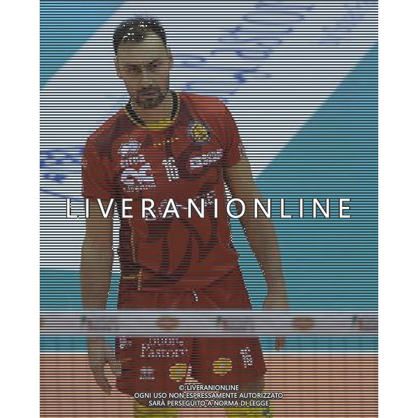 Regular Season SuperLega Volley 4 Giornata Forli\' - 11.11.2015 CMC Romagna-Sir Safety Conad Perugia Nella Foto:Bari Andrea /Ph.Vitez-Ag. Aldo Liverani