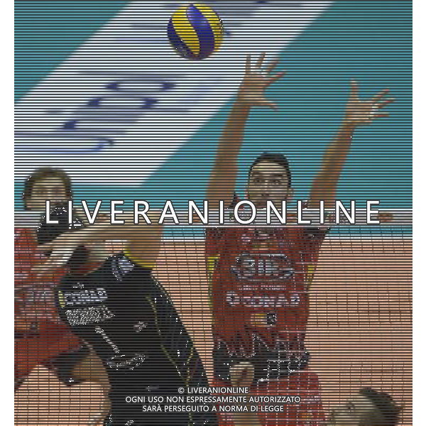 Regular Season SuperLega Volley 4 Giornata Forli\' - 11.11.2015 CMC Romagna-Sir Safety Conad Perugia Nella Foto:Birarelli Emanuele /Ph.Vitez-Ag. Aldo Liverani