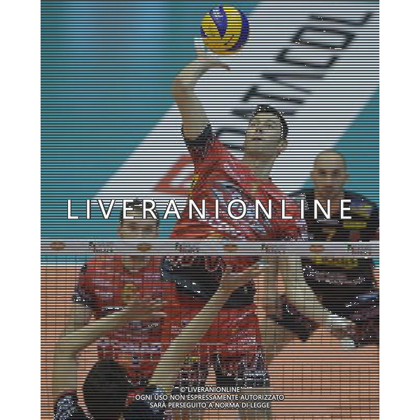 Regular Season SuperLega Volley 4 Giornata Forli\' - 11.11.2015 CMC Romagna-Sir Safety Conad Perugia Nella Foto:Buti Simone /Ph.Vitez-Ag. Aldo Liverani