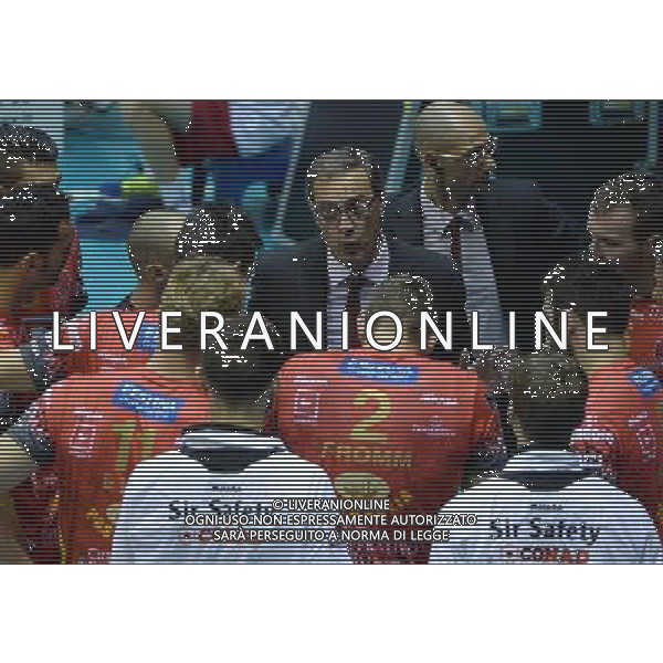 Regular Season SuperLega Volley 4 Giornata Forli\' - 11.11.2015 CMC Romagna-Sir Safety Conad Perugia Nella Foto:Castellani Daniel /Ph.Vitez-Ag. Aldo Liverani