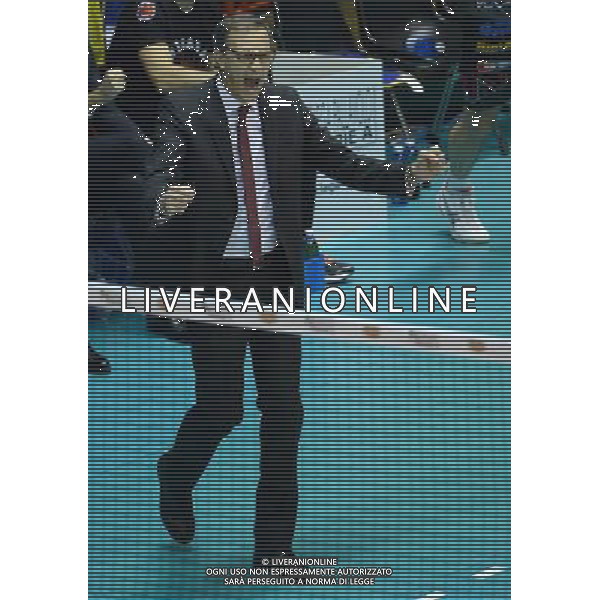 Regular Season SuperLega Volley 4 Giornata Forli\' - 11.11.2015 CMC Romagna-Sir Safety Conad Perugia Nella Foto:Castellani Daniel /Ph.Vitez-Ag. Aldo Liverani