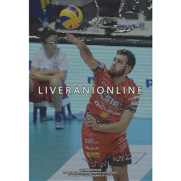 Regular Season SuperLega Volley 4 Giornata Forli\' - 11.11.2015 CMC Romagna-Sir Safety Conad Perugia Nella Foto:De Cecco Luciano /Ph.Vitez-Ag. Aldo Liverani