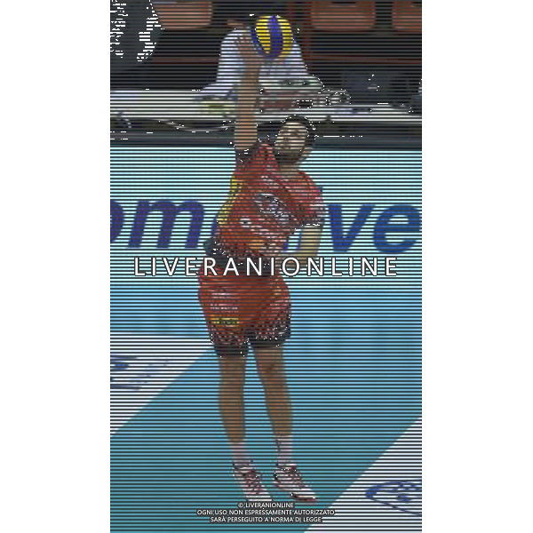 Regular Season SuperLega Volley 4 Giornata Forli\' - 11.11.2015 CMC Romagna-Sir Safety Conad Perugia Nella Foto:De Cecco Luciano /Ph.Vitez-Ag. Aldo Liverani