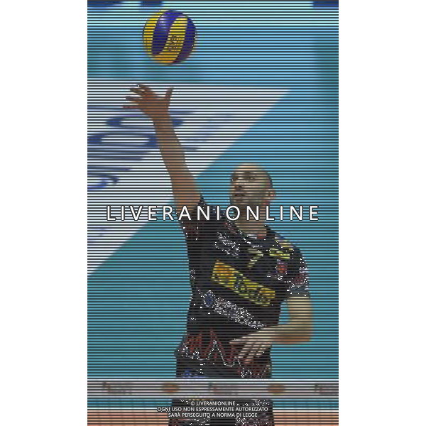 Regular Season SuperLega Volley 4 Giornata Forli\' - 11.11.2015 CMC Romagna-Sir Safety Conad Perugia Nella Foto:Giovi Andrea /Ph.Vitez-Ag. Aldo Liverani
