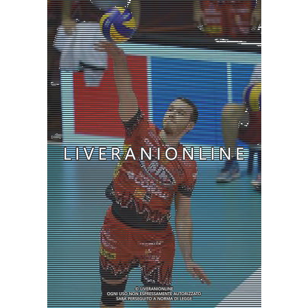 Regular Season SuperLega Volley 4 Giornata Forli\' - 11.11.2015 CMC Romagna-Sir Safety Conad Perugia Nella Foto:Kaliberda Denys Viktorovic /Ph.Vitez-Ag. Aldo Liverani