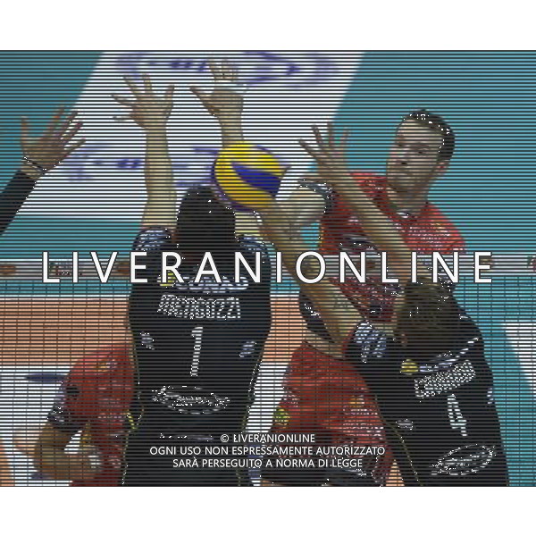 Regular Season SuperLega Volley 4 Giornata Forli\' - 11.11.2015 CMC Romagna-Sir Safety Conad Perugia Nella Foto:Kaliberda Denys Viktorovic /Ph.Vitez-Ag. Aldo Liverani