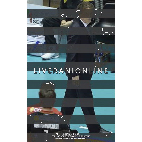 Regular Season SuperLega Volley 4 Giornata Forli\' - 11.11.2015 CMC Romagna-Sir Safety Conad Perugia Nella Foto:Kantor Waldo /Ph.Vitez-Ag. Aldo Liverani