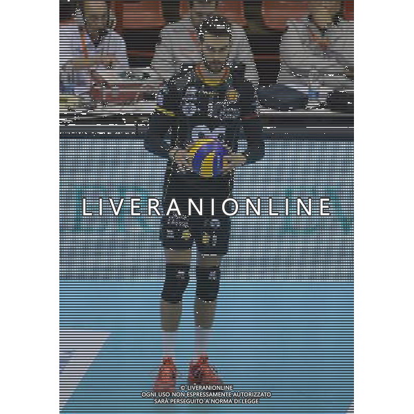 Regular Season SuperLega Volley 4 Giornata Forli\' - 11.11.2015 CMC Romagna-Sir Safety Conad Perugia Nella Foto:Koumentakis Rafail /Ph.Vitez-Ag. Aldo Liverani