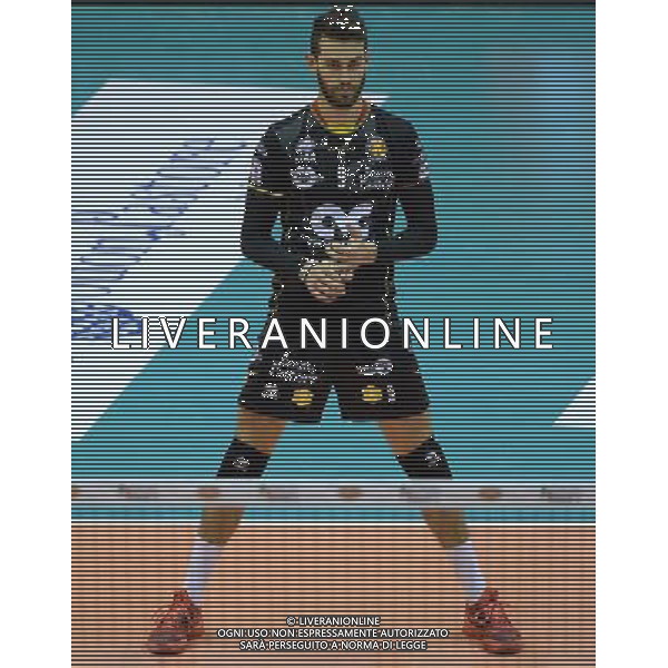 Regular Season SuperLega Volley 4 Giornata Forli\' - 11.11.2015 CMC Romagna-Sir Safety Conad Perugia Nella Foto:Koumentakis Rafail /Ph.Vitez-Ag. Aldo Liverani