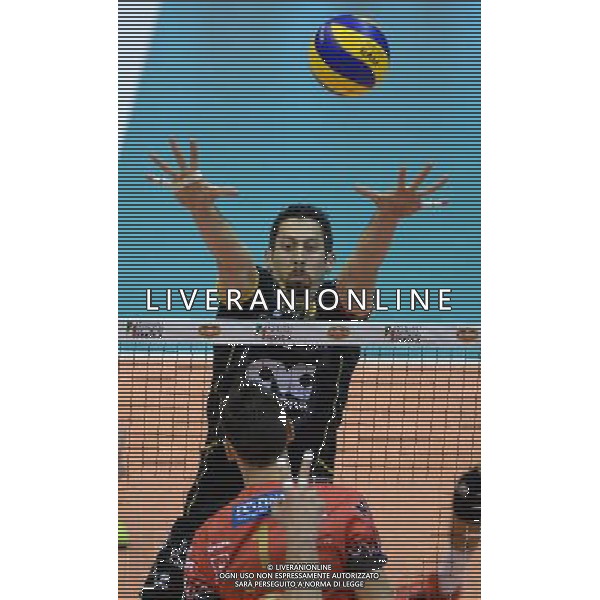 Regular Season SuperLega Volley 4 Giornata Forli\' - 11.11.2015 CMC Romagna-Sir Safety Conad Perugia Nella Foto:Mengozzi Stefano /Ph.Vitez-Ag. Aldo Liverani