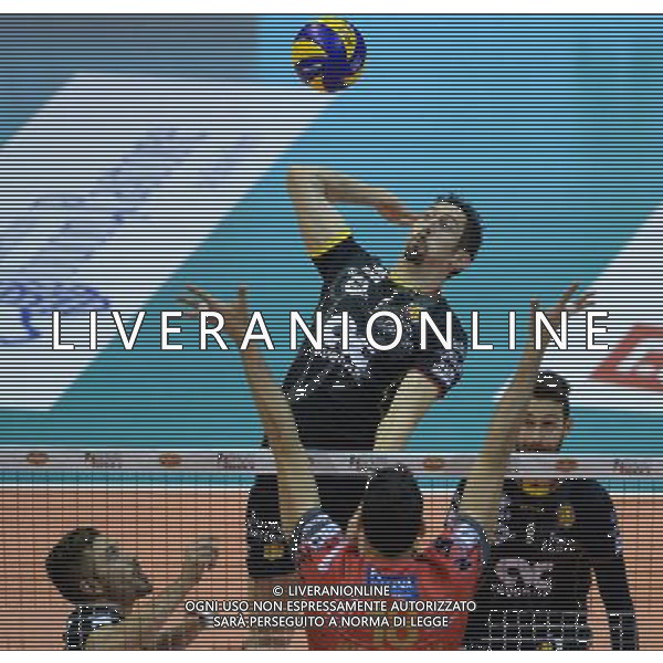 Regular Season SuperLega Volley 4 Giornata Forli\' - 11.11.2015 CMC Romagna-Sir Safety Conad Perugia Nella Foto:Mengozzi Stefano /Ph.Vitez-Ag. Aldo Liverani