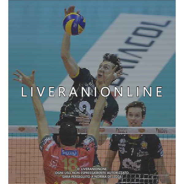 Regular Season SuperLega Volley 4 Giornata Forli\' - 11.11.2015 CMC Romagna-Sir Safety Conad Perugia Nella Foto:Polo Alberto /Ph.Vitez-Ag. Aldo Liverani