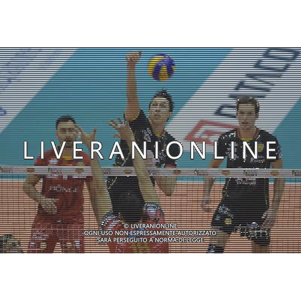 Regular Season SuperLega Volley 4 Giornata Forli\' - 11.11.2015 CMC Romagna-Sir Safety Conad Perugia Nella Foto:Polo Alberto /Ph.Vitez-Ag. Aldo Liverani