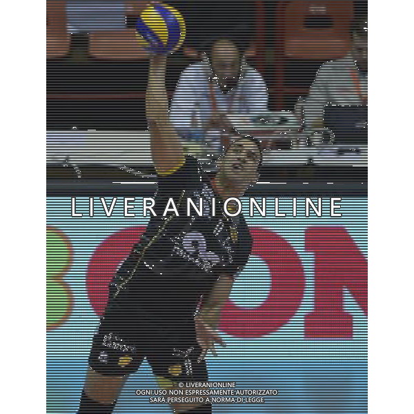 Regular Season SuperLega Volley 4 Giornata Forli\' - 11.11.2015 CMC Romagna-Sir Safety Conad Perugia Nella Foto:Torres Maurice Armando /Ph.Vitez-Ag. Aldo Liverani