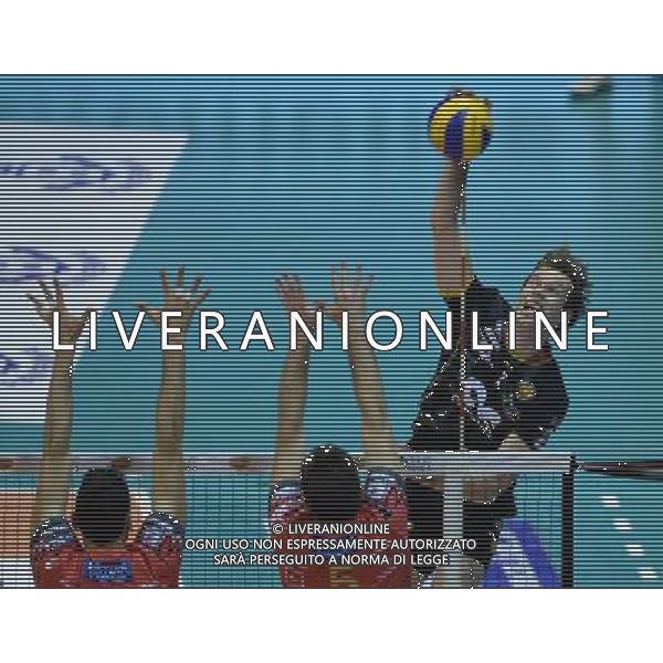 Regular Season SuperLega Volley 4 Giornata Forli\' - 11.11.2015 CMC Romagna-Sir Safety Conad Perugia Nella Foto:Van Garderen Maarten /Ph.Vitez-Ag. Aldo Liverani